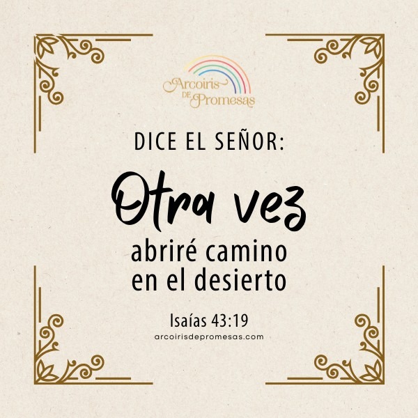 Dios hará algo nuevo Él abrirá caminos inesperados promesas de Dios para las mujeres cristianas