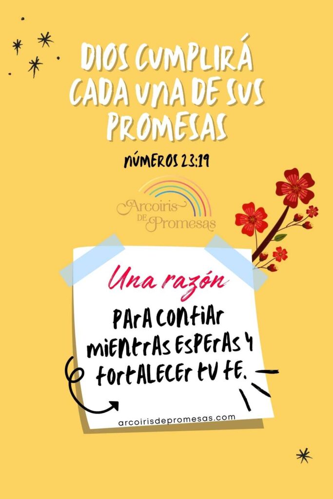 Dios cumplirá cada una de sus promesas mensaje de aliento para mujeres cristianas