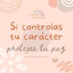 domina tu carácter una decisión que protege tu paz mensaje de aliento para la mujer cristiana