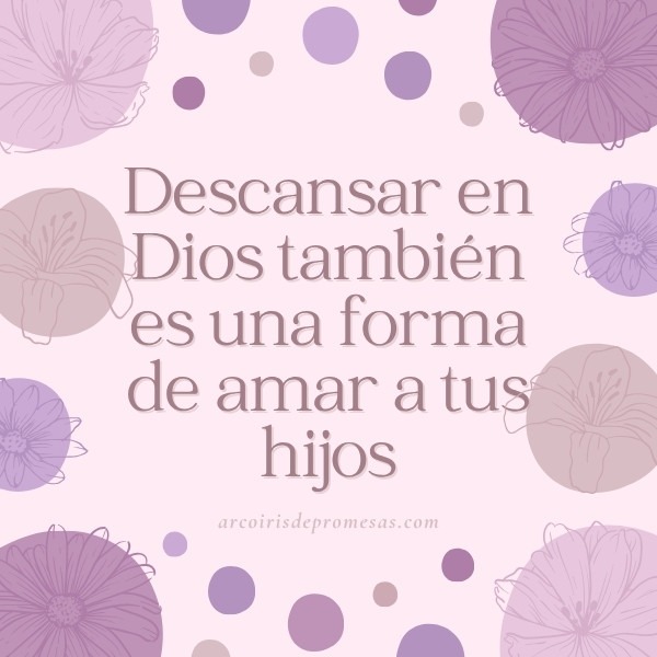 hijos para bendición aprende a descansar en las promesas de Dios para las mujeres cristianas