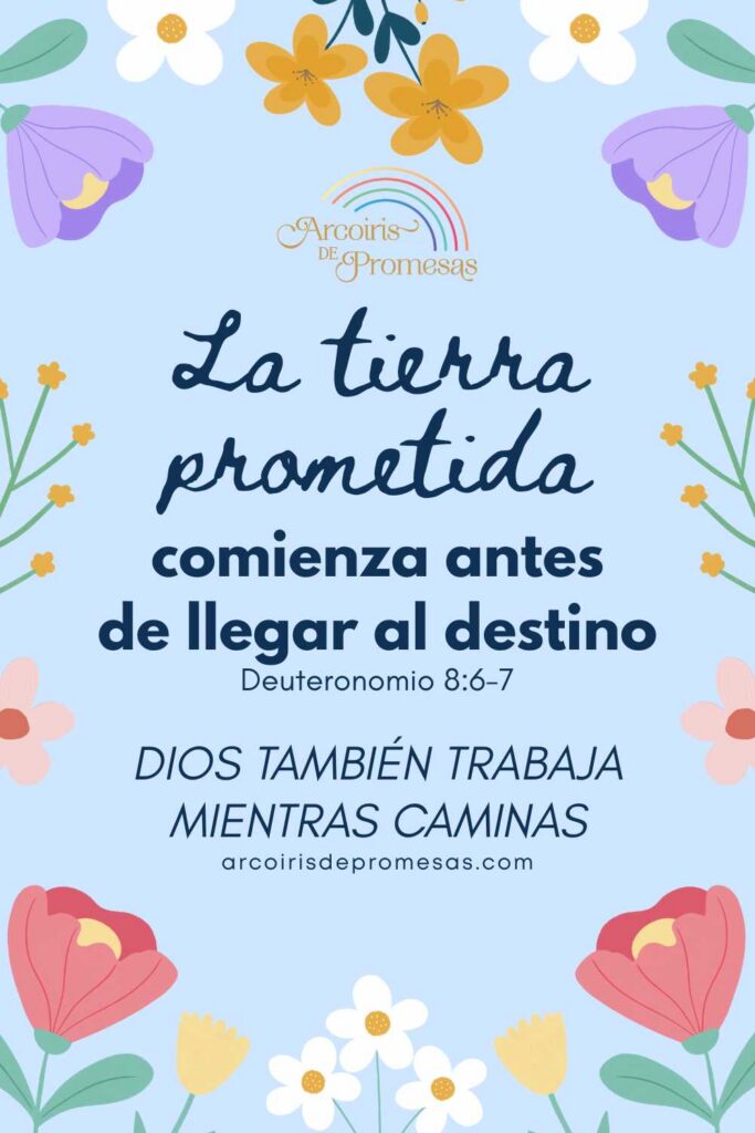 la tierra prometida comienza con un paso de fe promesa de Dios para mujeres cristianas