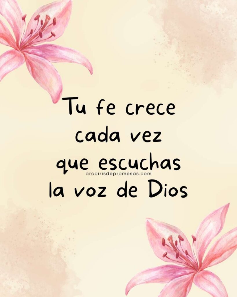 tu fe determina tu milagro cree en las promesas de Dios mensaje de aliento para la mujer cristiana