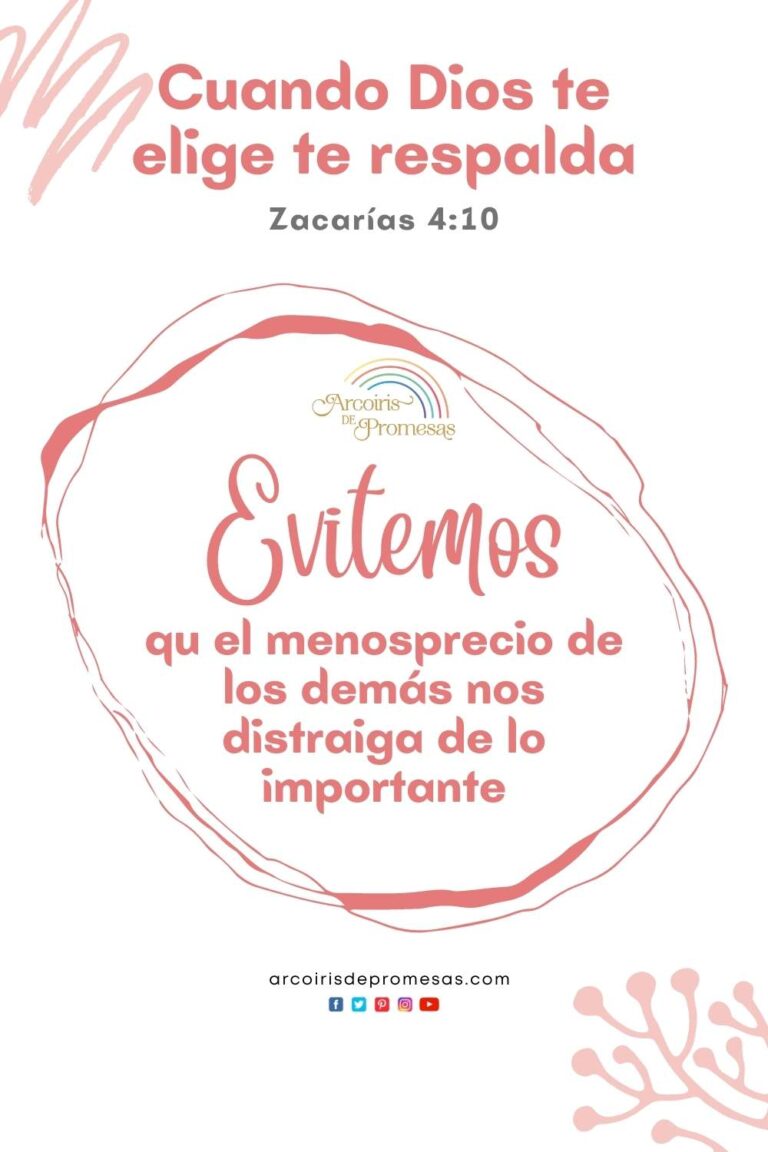 Cuando Dios te elige te respalda - Arcoiris de Promesas