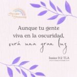 la luz de Jesús siempre llega a la oscuridad promesas de Dios para la mujer cristiana