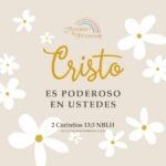 cómo vivir en el poder de Cristo cada día reflexión de aliento para la mujer cristiana