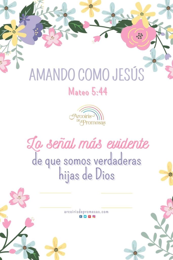 amando como jesus enseñanzas cristianas para mujeres