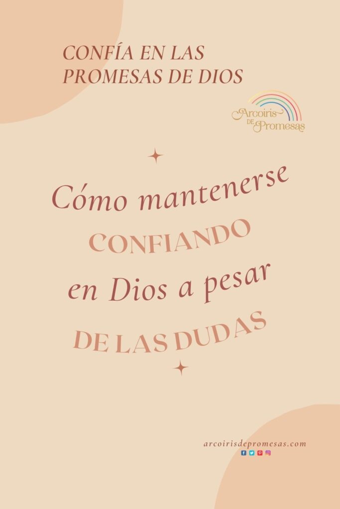Confía en las promesas de Dios - Arcoiris de Promesas