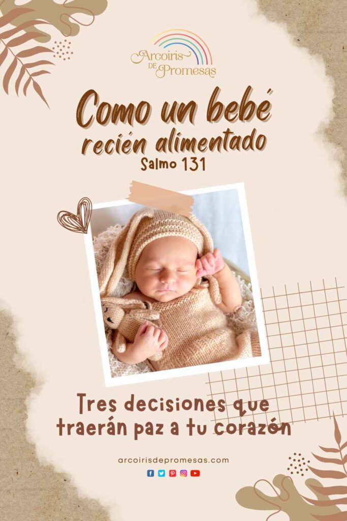 como un bebe recien alimentado enseñanza para mujeres cristianas