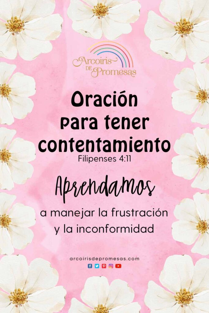 oracion para tener contentamiento oraciones cristianas para mujeres