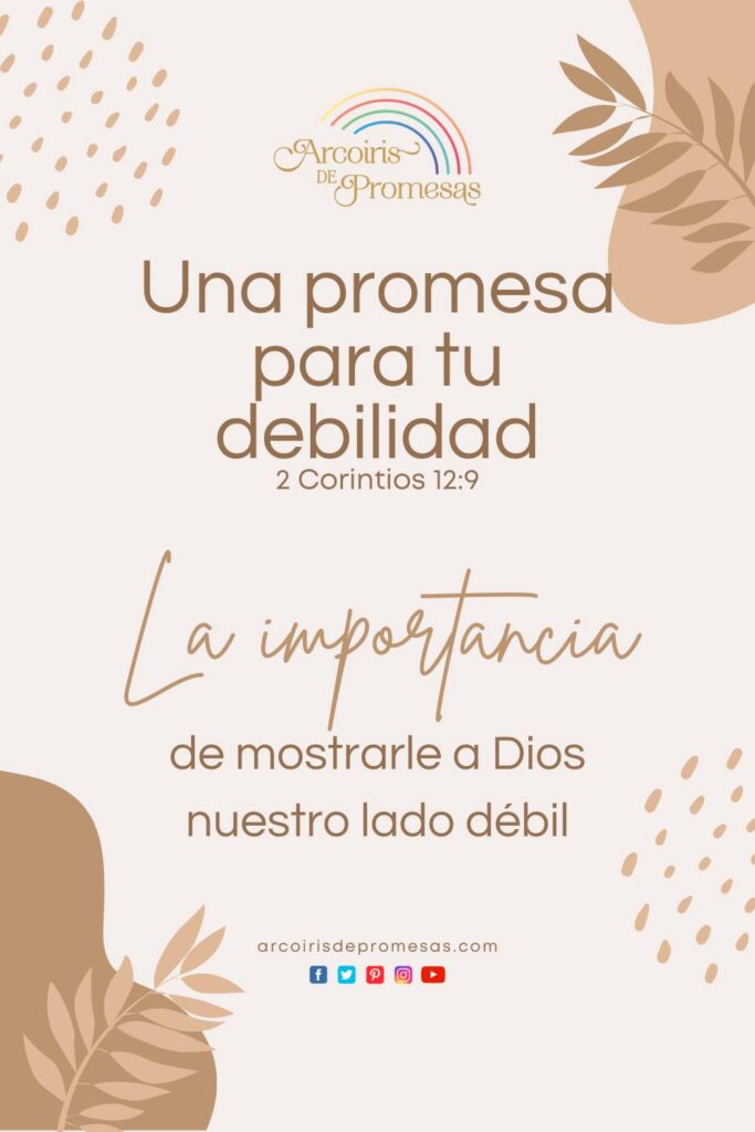 una promesa para tu debilidad promesas de dios para la mujer cristiana