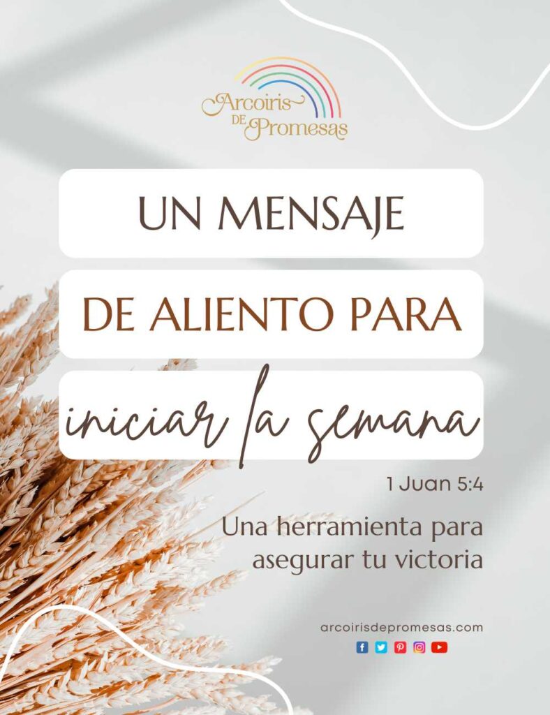 un mensaje de aliento para el inicio de la semana reflexión cristiana para mujeres