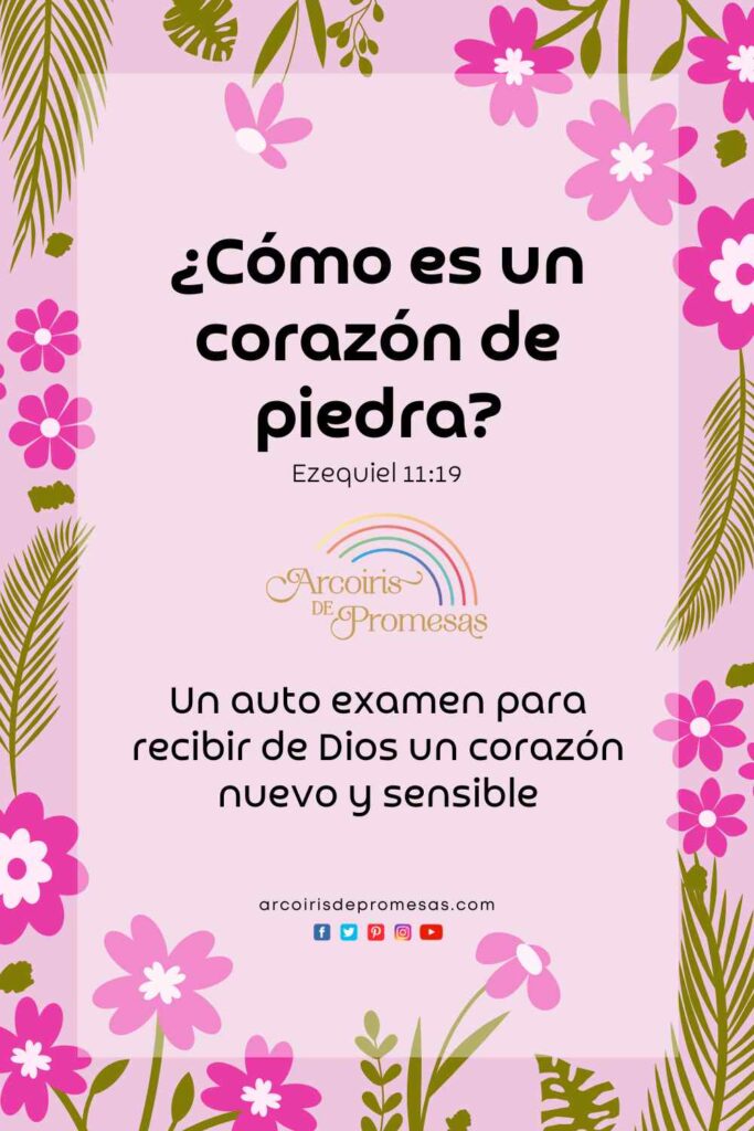 como es un corazon de piedra promesas de dios para la mujer cristiana