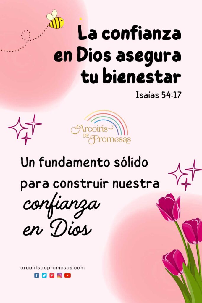 la confianza en dios asegura tu bienestar promesa de dios para mujeres cristianas