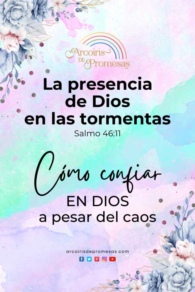 la presencia de dios en las tormentas mensaje de aliento para mujeres cristianas