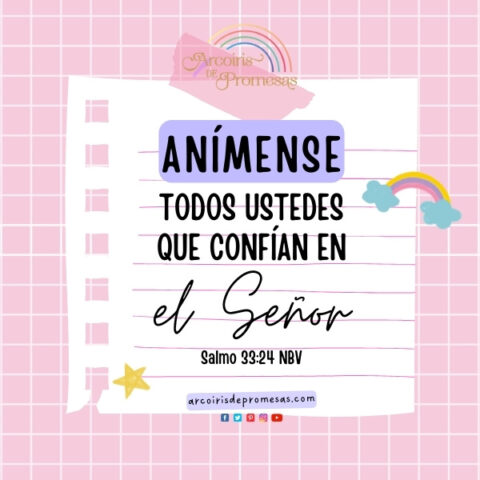 La alegría de confiar en Dios - Arcoiris de Promesas