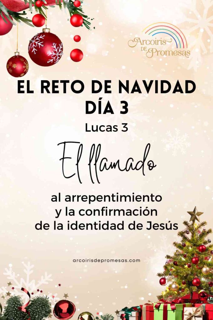 el reto de navidad dia 3 enseñanza bíblica para mujeres cristianas