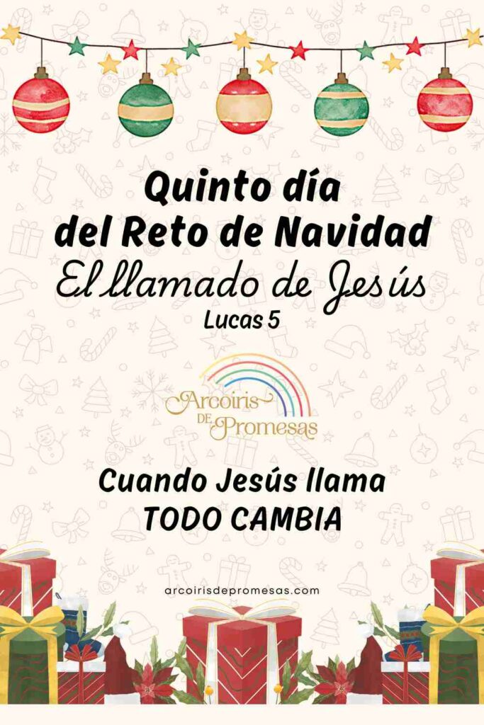 quinto dia del reto de navidad enseñanzas bíblicas para la mujer cristiana