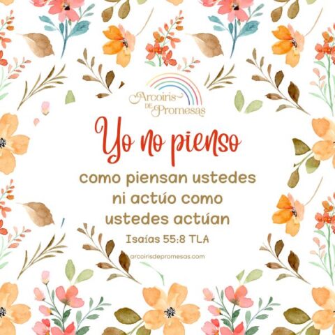 Los pensamientos de Dios no son como los tuyos y es lo mejor que puede ...